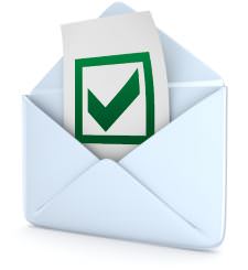 email check mark